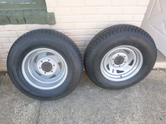 2 New Rintal Trailer Tires