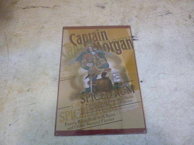 Captain Morgan Spiced Rum Sign