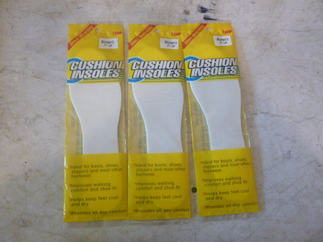 3 Packs of Cushion Insoles