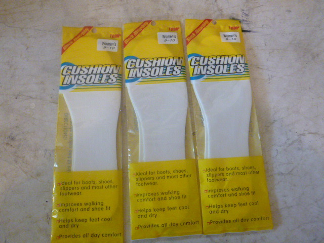 3 Packs of Cushion Insoles