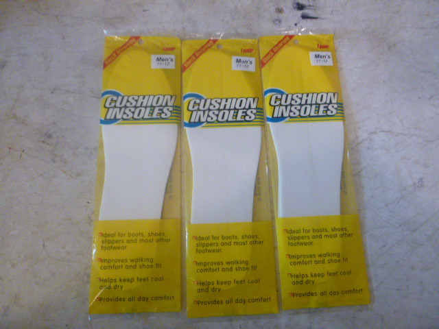 3 Packs of Cushion Insoles