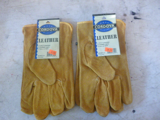 2 Pair of Cordova Leather Gloves