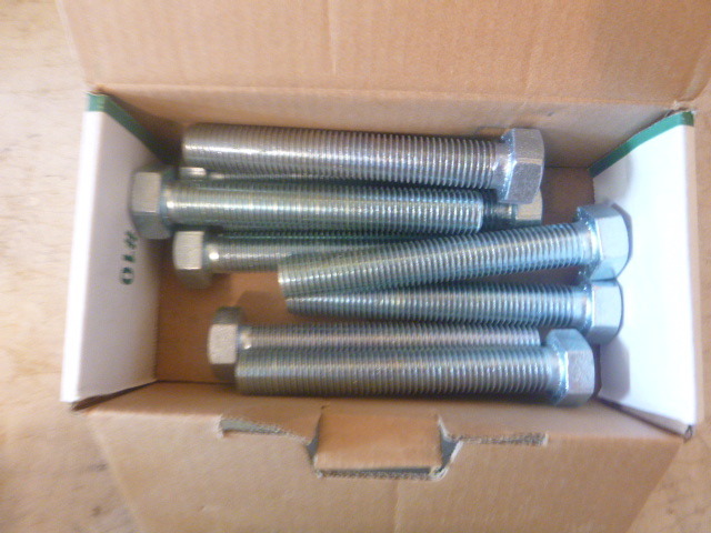 10 Hillman Coarse Thread Hex Top Bolts