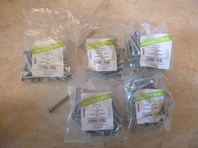 5 Packs of Hillman Project Paks
