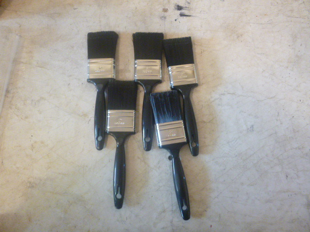 5 Paint Brushes