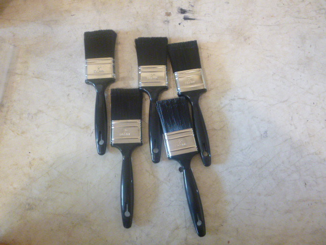 5 Paint Brushes