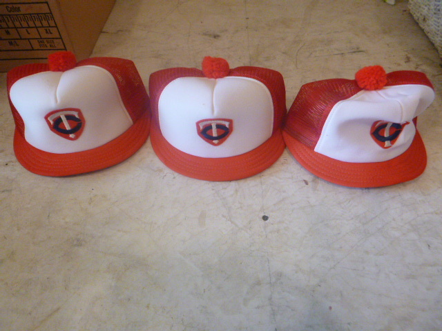 3 Minnesota Twins Caps