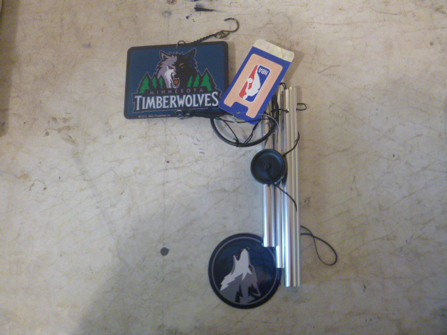 Timberwolves Wind Chime