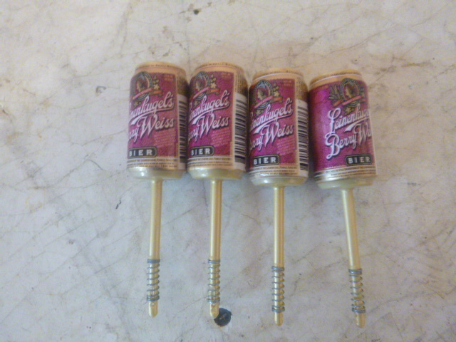 4 Beer Can Bobbers