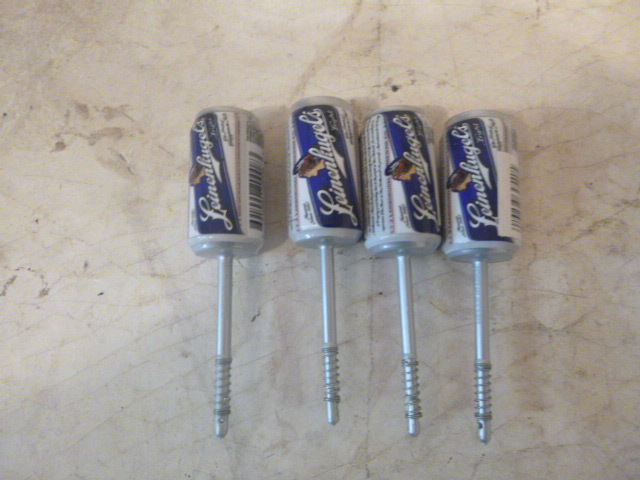 4 Beer Can Bobbers