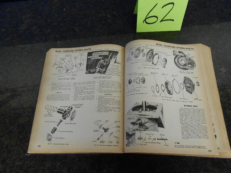 lot 62 image: 1965 Motors Auto Repair Maual