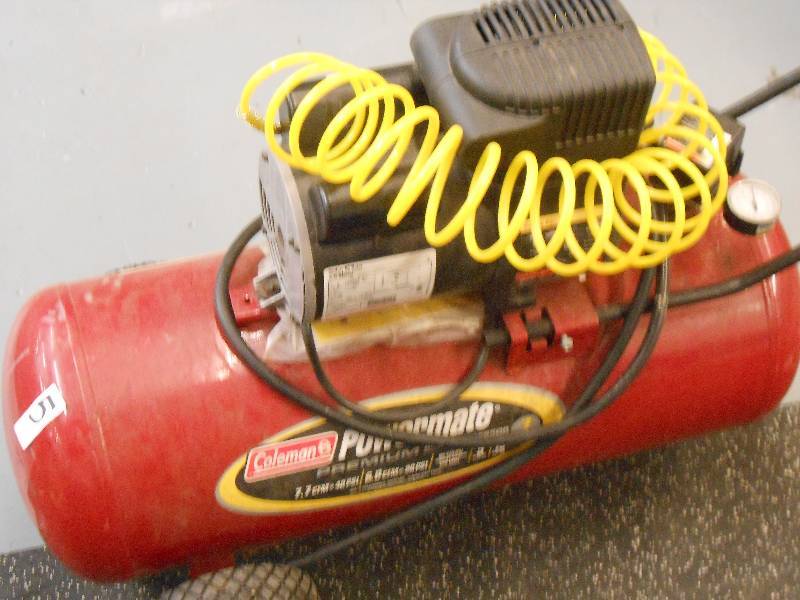 lot 5 image: Coleman Powermate Air Compressor