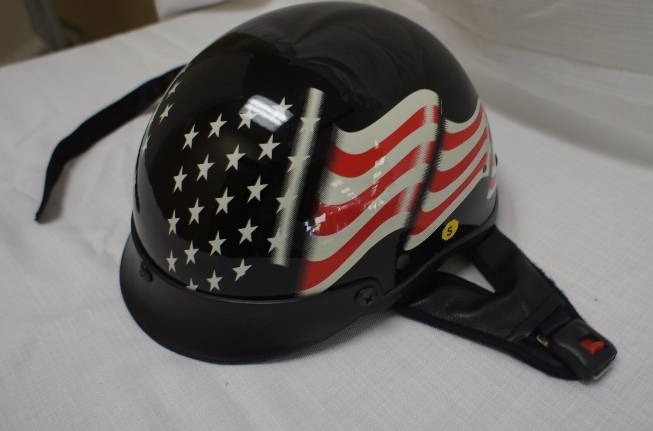 lot 21 image: DOT Certified Motorcycle Helmet