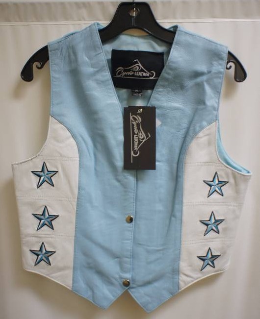 lot 27 image: Cycle Leather Vest