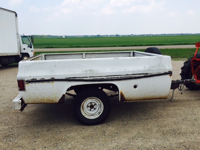 PICKUP BOX TRAILER