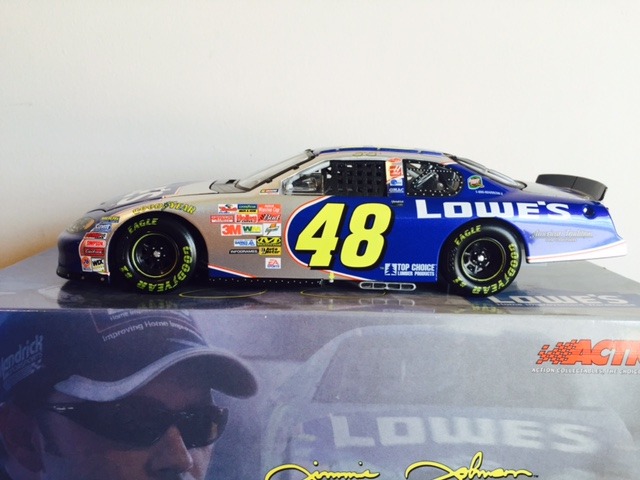 lot 23 image: JIMMY JOHNSON #48 LOWES 2003 MONTE CARLO