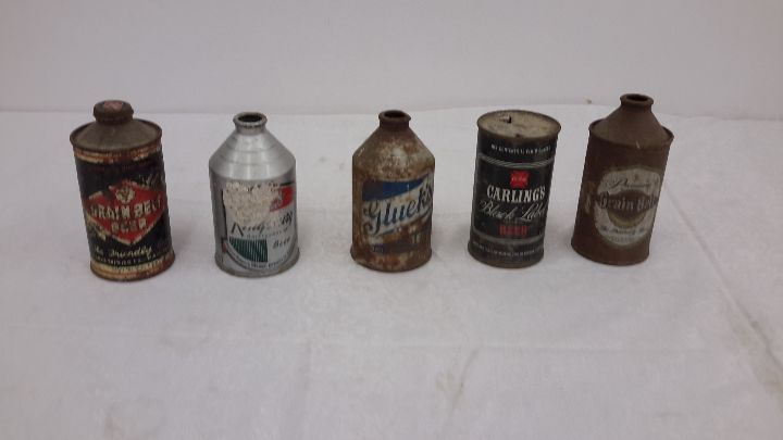 lot 2 image: collectable cans