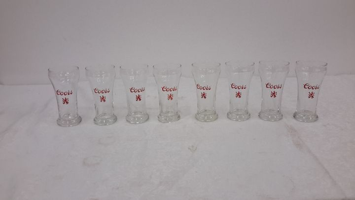 lot 63 image: Coors glassware
