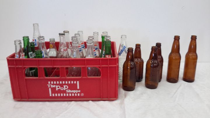lot 82 image: popsoda bottles