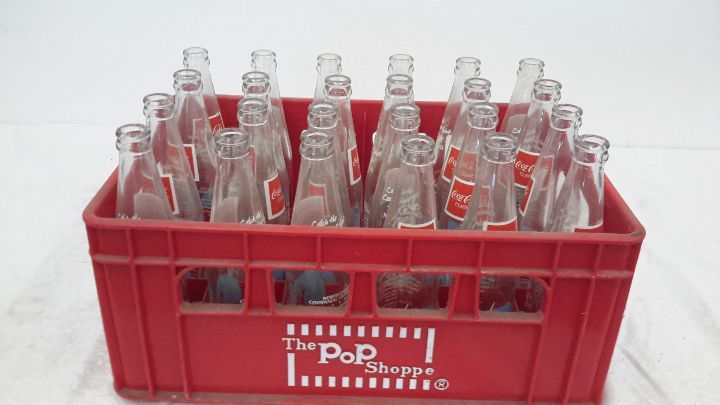 lot 86 image: case of North Dakota Centennial Coca-Cola