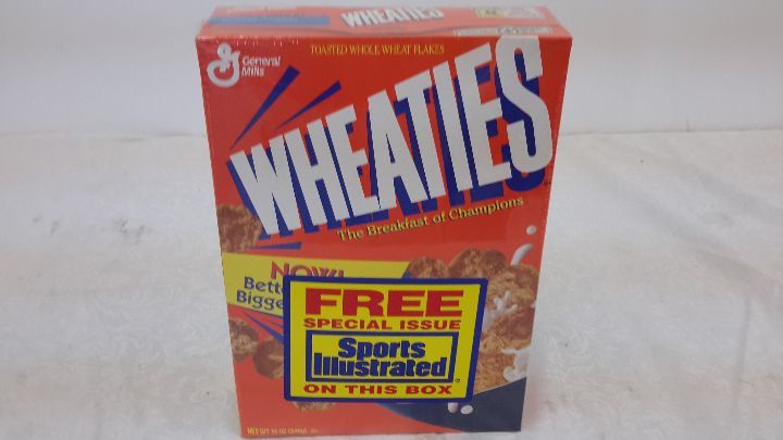 lot 136 image: Wheaties Box-  UNOPENED