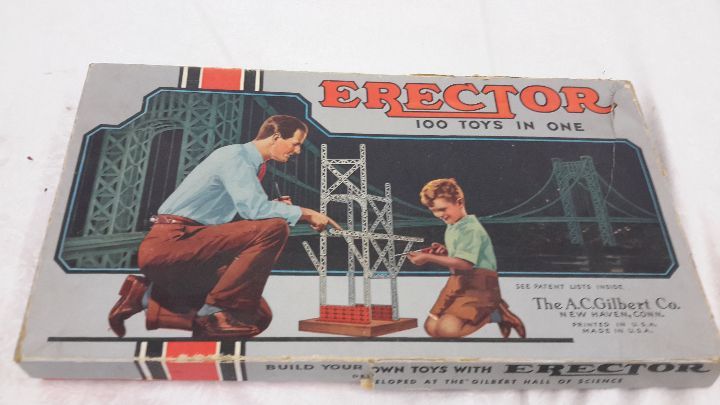 lot 138 image: Erector Vintage