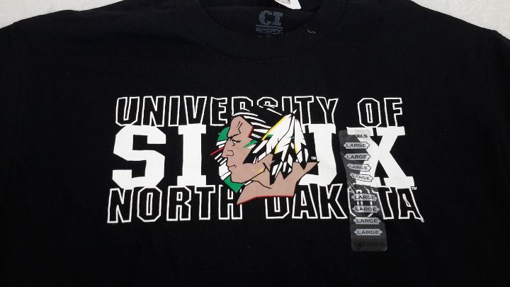 lot 149 image: University of North Dakota Sioux T-shirt