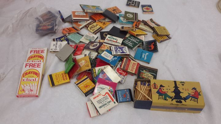 lot 166 image: matchbook collection