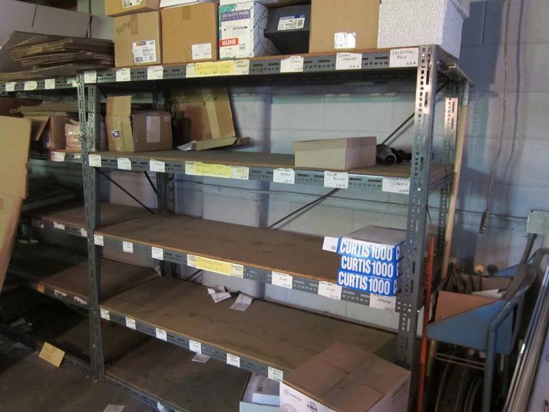 lot 25 image: Heavy Duty Shelving