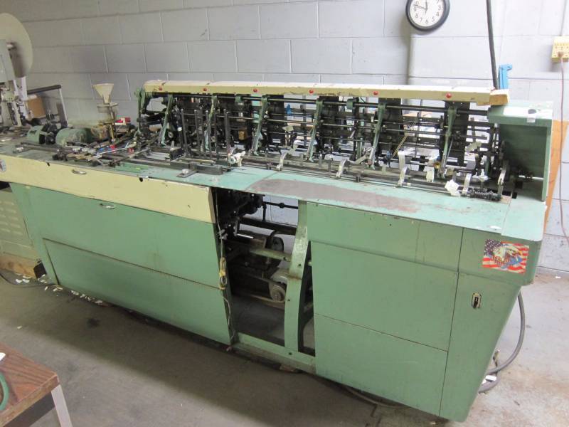 lot 4 image: 6-Station Bell & Howell Inserter