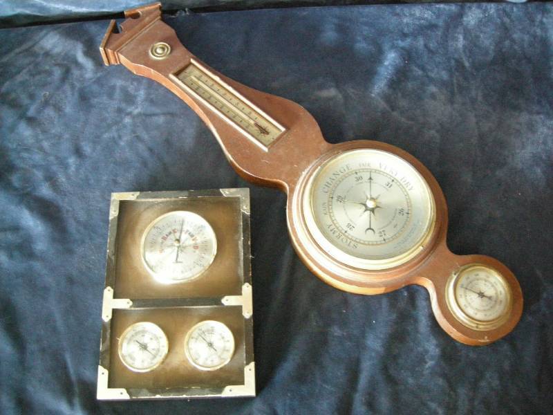 lot 23 image: Vintage Weather stations