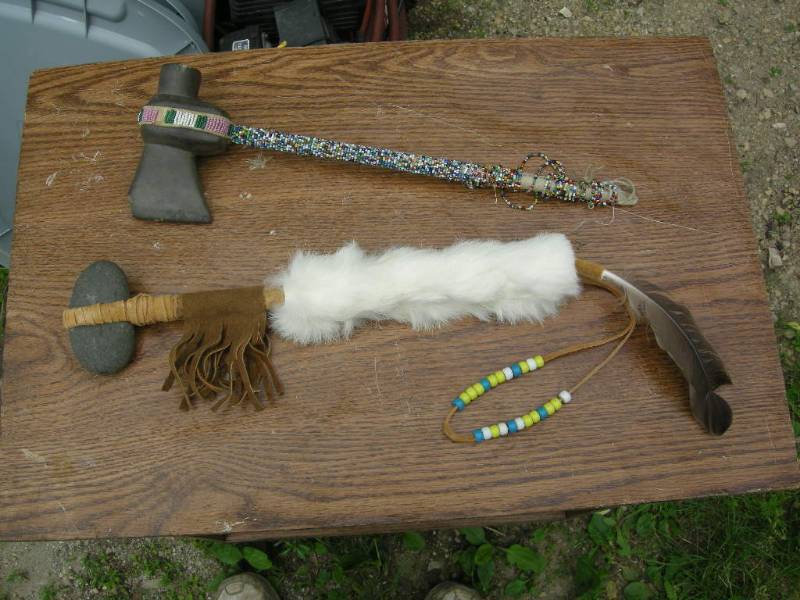 lot 31 image: Native American hand tools