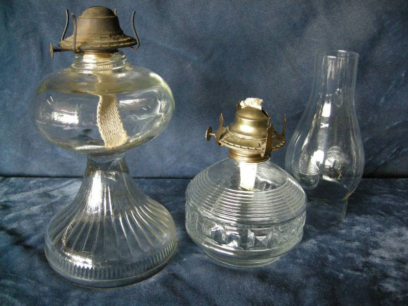 lot 42 image: Kerosene lamps