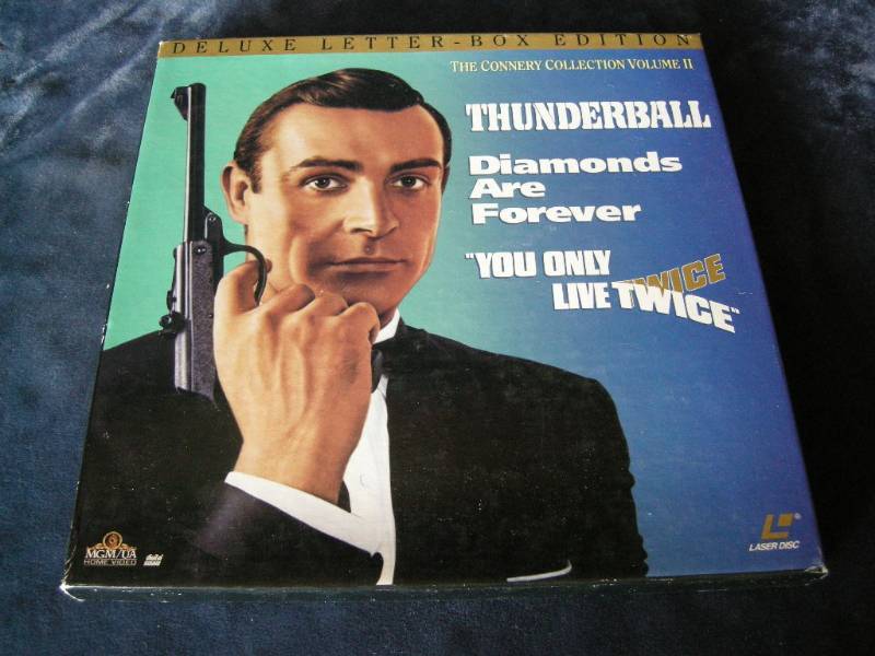 lot 82 image: LaserDisc James Bond Set 2