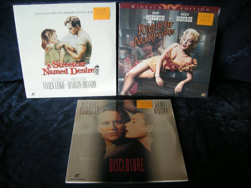 lot 83 image: 3 classic LaserDisc movies