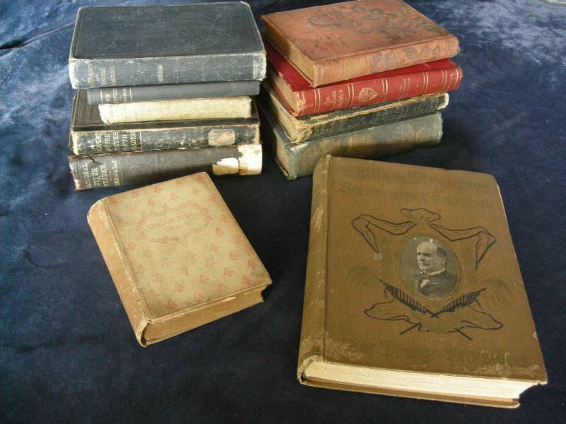 lot 86 image: Antique books