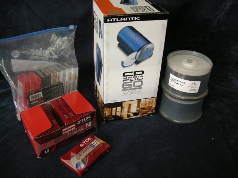 lot 98 image: DVD, CD, Cassette