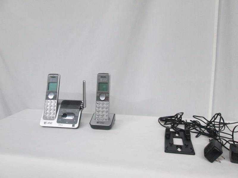 lot 14 image: AT&T DECT 6.0 Cordless Phone with 2 Handsets