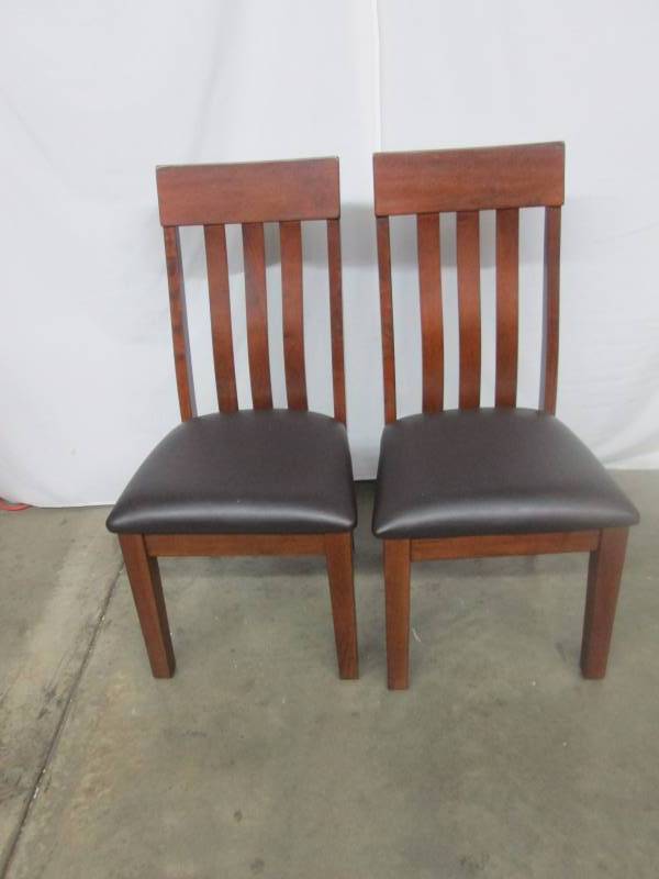 lot 20 image: Ashley Ralene Side Chair - Set of 2