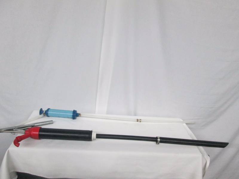 lot 46 image: 2 - 55 Gallon Drum Pumps