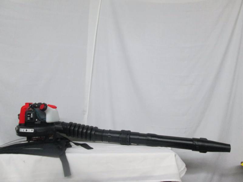 lot 7 image: Troy Bilt Backpack Blower