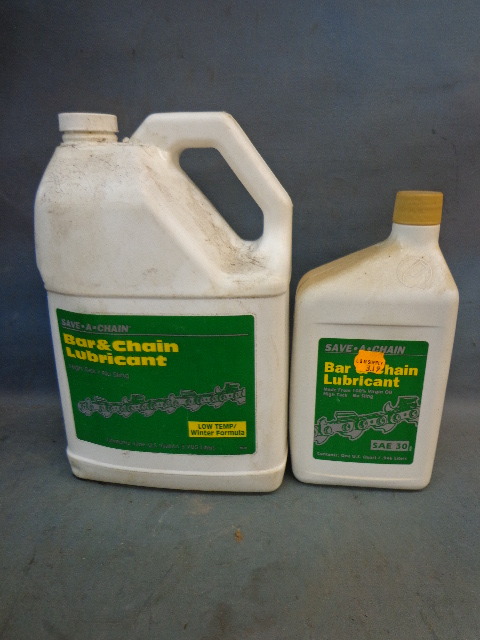lot 55 image: Bar and chain lube