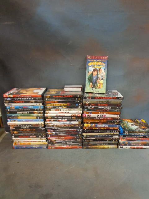 lot 80 image: DVD movies