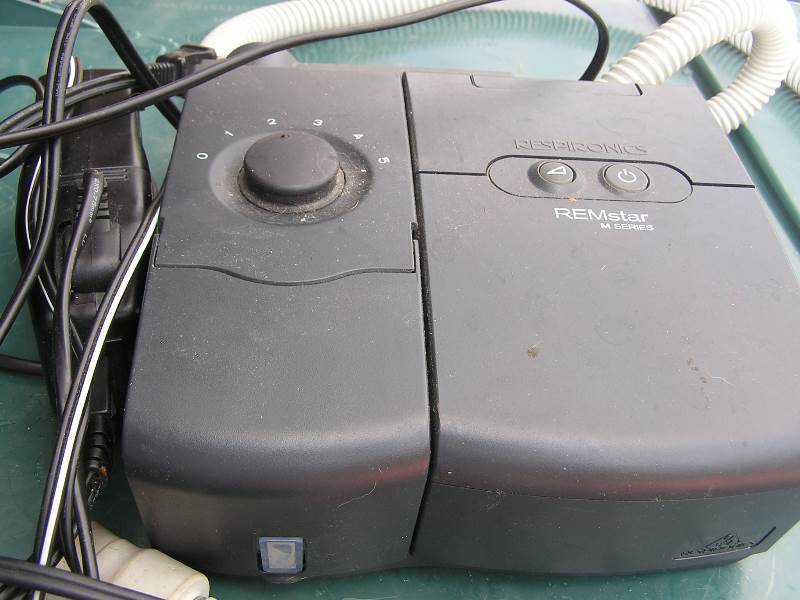 lot 8 image: RESPIRONICS SLEEP APNEA MACHINE