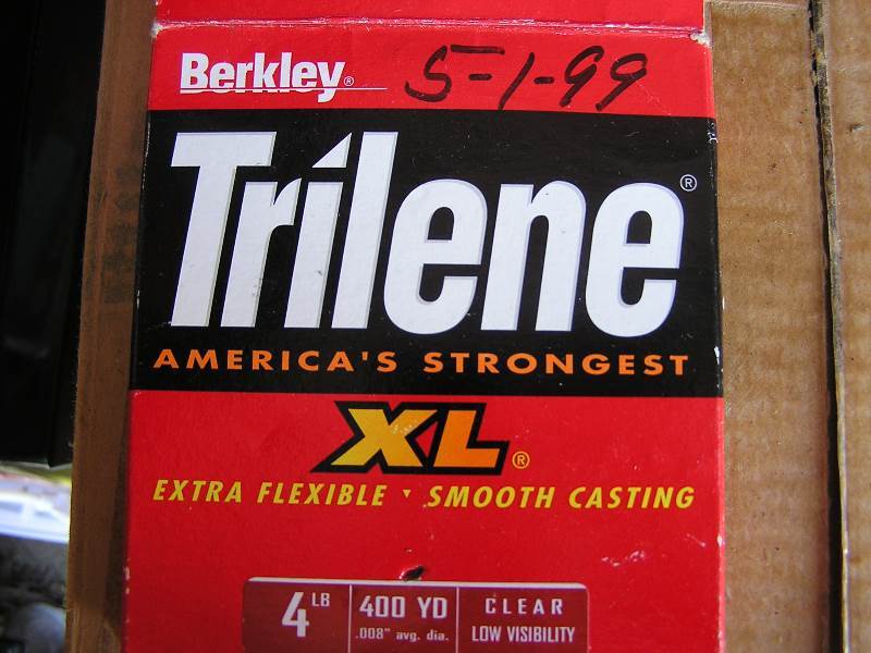 lot 29 image: TRILENE FISHING LINE.