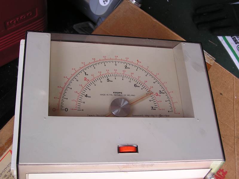 lot 75 image: krups wall scale
