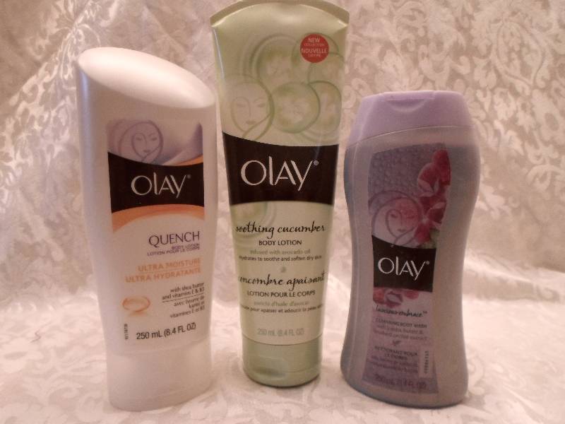lot 51 image: Lot of 3 - 1 Olay Quench Body Lotio...