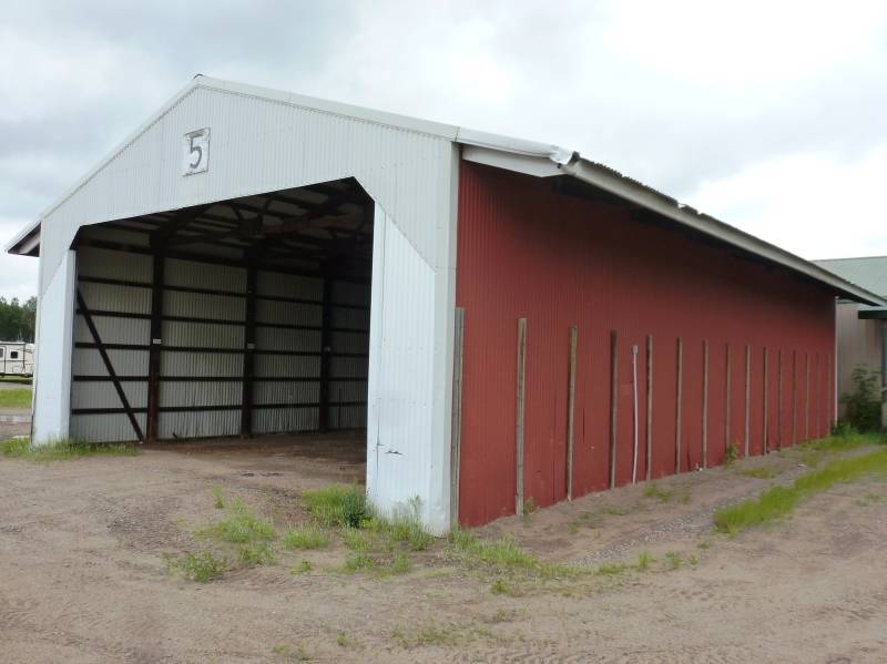 30 X60 Pole Storage Shed Open Ended No Reserve Pole Shed And