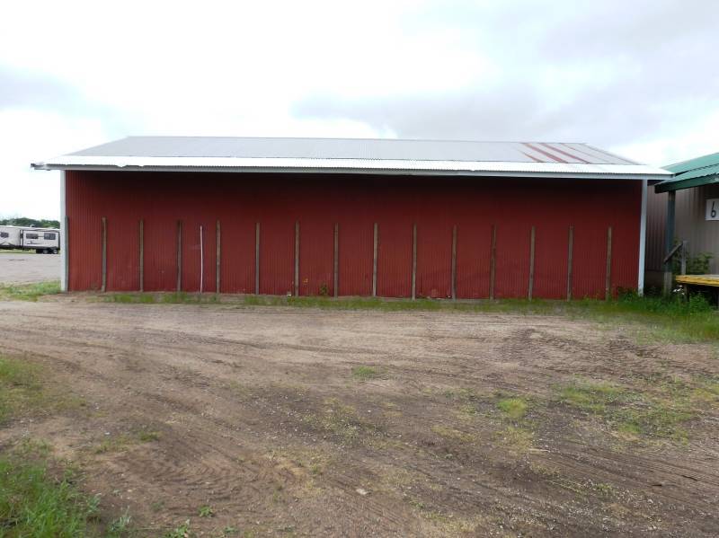 30x60 Pole Storage Shed Open Ended NO RESERVE