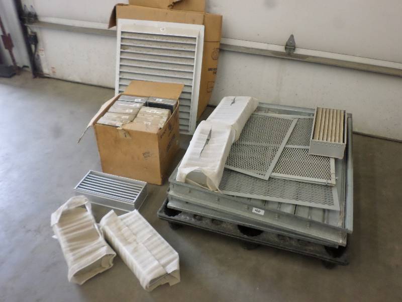 lot 40 image: Pallet Of Misc Industrial Ventilato...